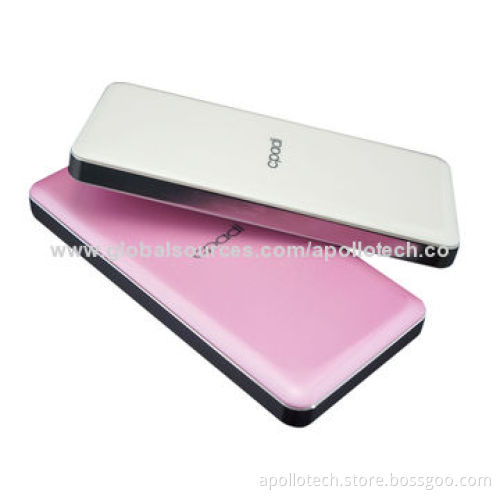 12,000mAh Travel Charger with 5V/1A Input, 5V/2A Output, 6-7 Hours Charging Time/155*74*15mm/0.22kg
